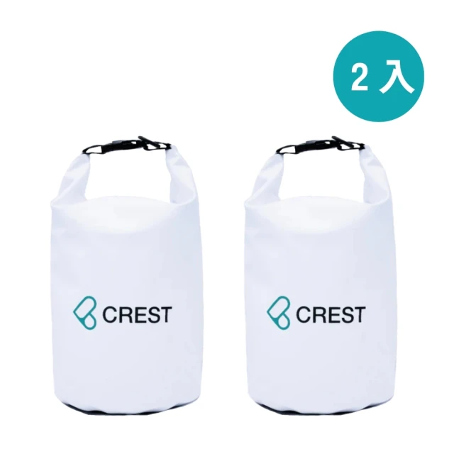 CREST DIVING 5公升白色防水袋-輕量款(防水、輕