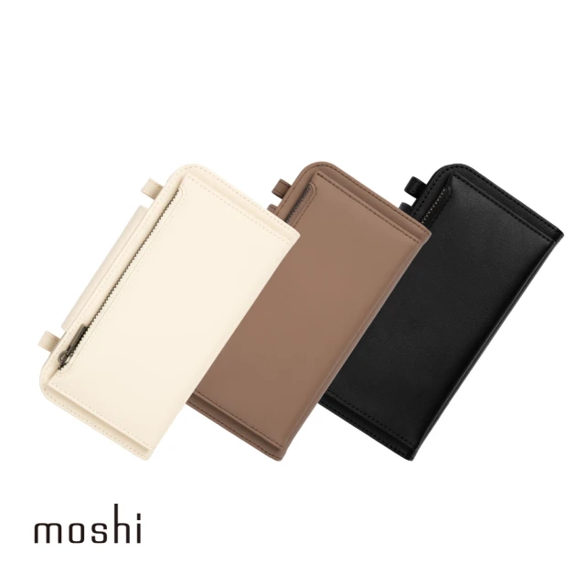 【moshi】Crossbody Wallet 磁吸式斜背三用手機包(Magsafe)
