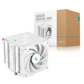 【DeepCool】九州風神 AK620 DIGITAL WH CPU散熱器