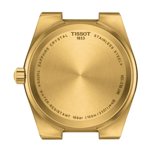 【TISSOT 天梭 官方授權】PRX系列 復刻經典酒桶形腕錶 禮物推薦 畢業禮物(T1372103302100)