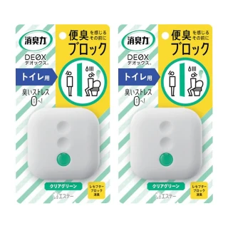 【雞仔牌】日本進口 ST消臭力DEOX居家浴廁除臭劑/芳香劑6ml 2入組(平行輸入)