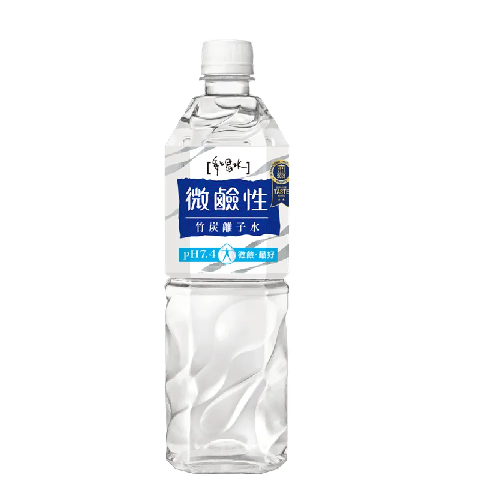 【味丹】微鹼性竹炭離子水850mlx3箱(共60入)