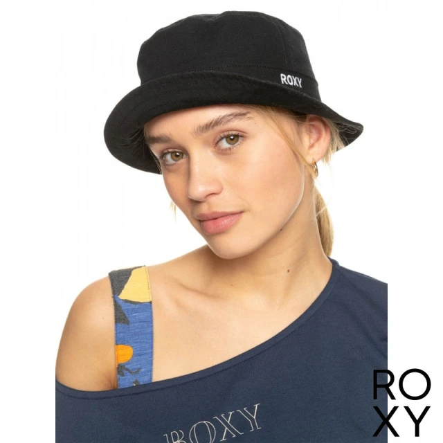 【ROXY】女款 配件 戶外運動帽 ALMOND MILK(黑色)