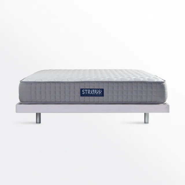 【有情門】STRAUSS 草地床墊-5*6.2呎(製作期2-3週/直排式獨立筒/MIT/雙人床/支撐力)