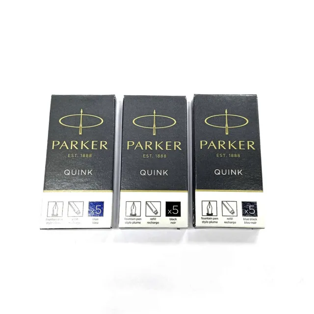 【PARKER】墨水管 黑/藍/藍黑