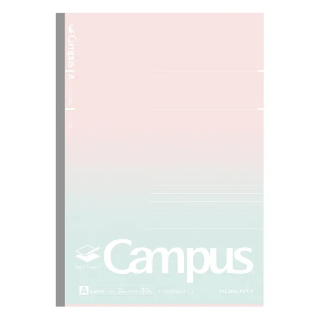 【KOKUYO】Campus輕量筆記本B5混色(3入)