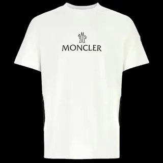 【MONCLER】春夏新款 男款 品牌LOGO 短袖T恤-白色(S號、M號、L號、XL號)