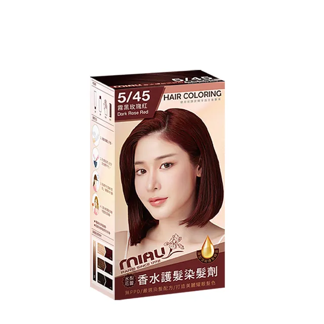 【MIAU】香水護髮染髮劑 x1(時尚好氣色還能遮白髮)