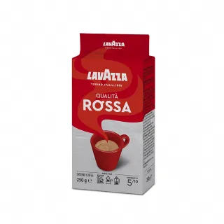 【LAVAZZA】紅牌Rossa中烘焙咖啡粉(250g/袋)