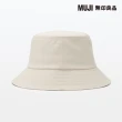 【MUJI 無印良品】撥水加工附防水膠條平頂有簷帽(共4色)