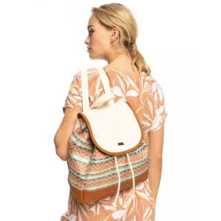 【ROXY】女款 女包 配件 後背包 MOONSCAPE BACKPACK(米色)