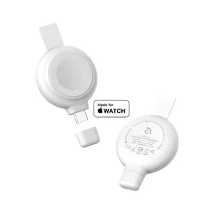 【ADAM 亞果元素】OMNIA A1+ Apple Watch 快充版磁吸無線充電器(Apple Watch 無線充電器)