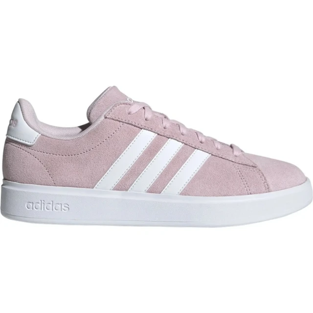 adidas 愛迪達 休閒鞋 女鞋 運動鞋 麂皮 GRAND COURT 2.0 粉 ID3004(8601)