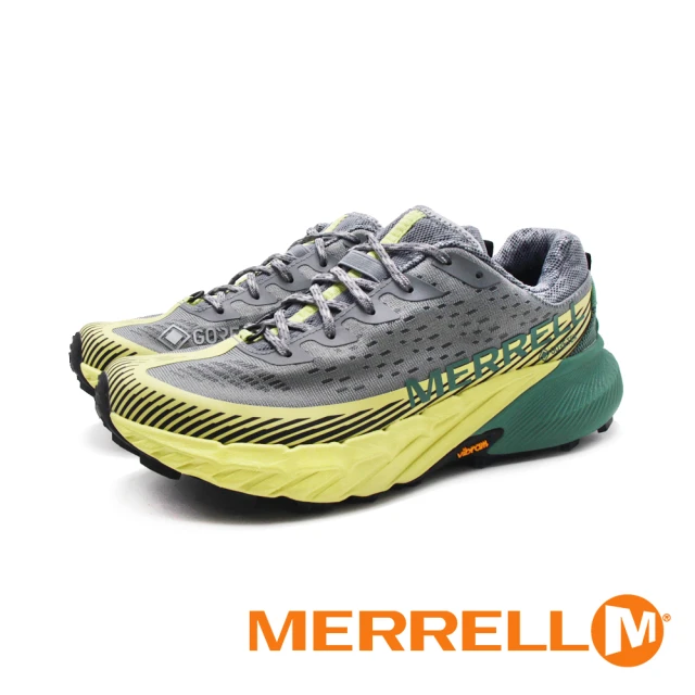 MERRELLMERRELL 女 AGILITY PEAK 5 GTX戶外健身輕量型慢跑越野鞋 女鞋(灰綠)