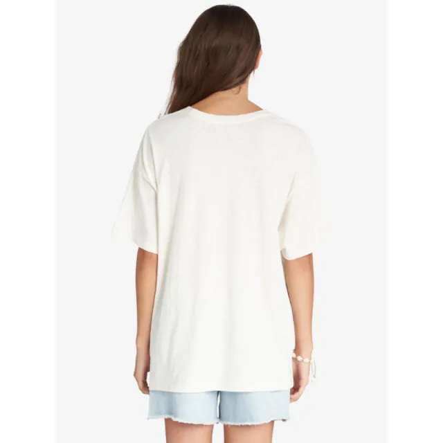 【ROXY】女款 女裝 短袖T恤 GRADIENT LANDSCAPE XBFC(白色)