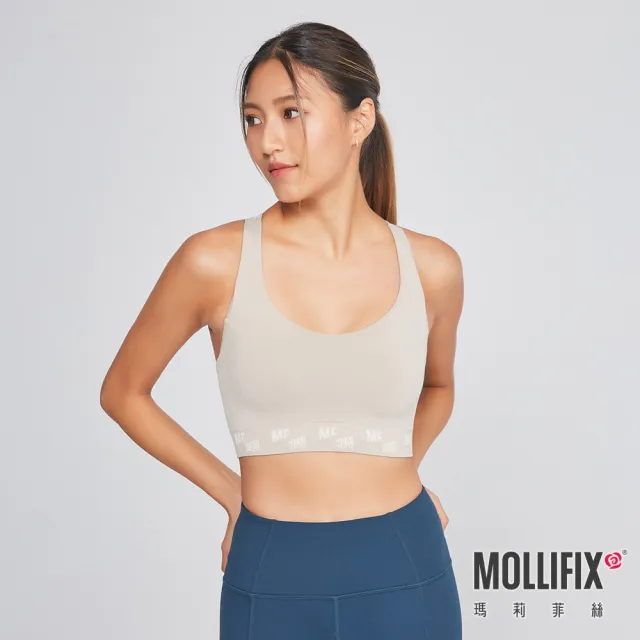 【Mollifix 瑪莉菲絲】精選A++瑜珈/運動/舒適BRA、瑜珈服、無鋼圈、運動內衣(多款任選)