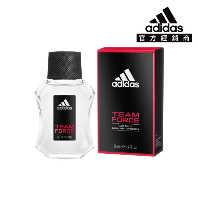 【adidas 愛迪達】男性淡香水 50ml(原廠公司貨)