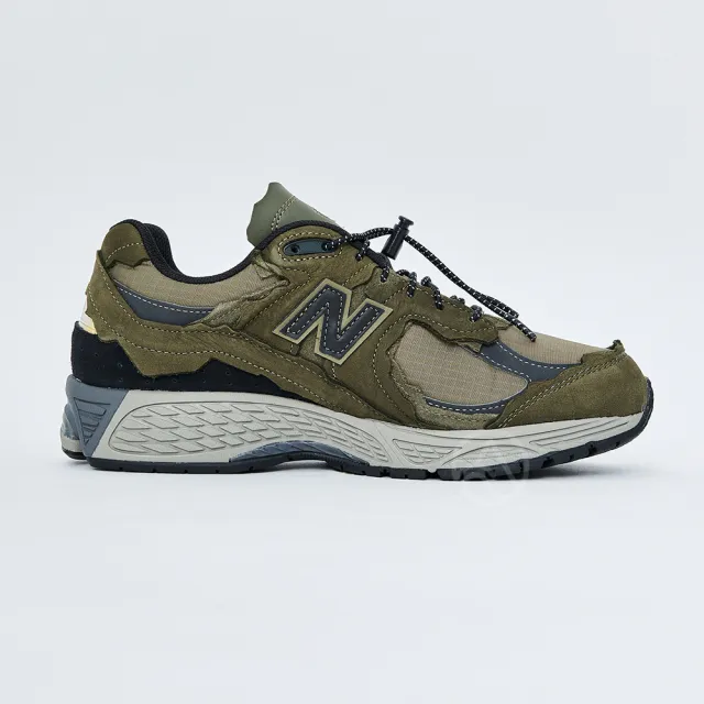 【NEW BALANCE】NB 2002 男鞋 女鞋 墨綠色 復古 運動 破壞布 抽繩 休閒鞋 M2002RDN