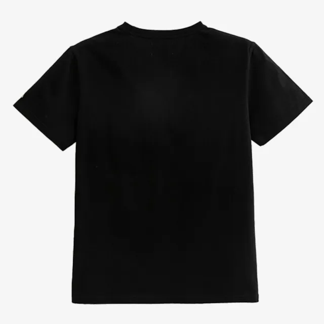 【Arnold Palmer 雨傘】男裝-撞色條紋拼接短袖T恤(黑色)