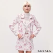 【MOMA】玫瑰繡花騎士外套(粉色)