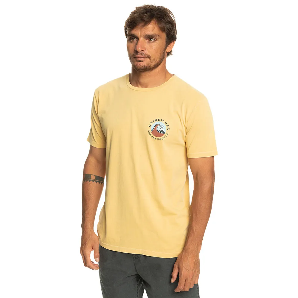 【Quiksilver】男款 男裝 短袖T恤 QS BUBBLE STAMP SS(黃色)