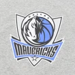 【NBA】NBA 隊徽印刷 薄款 長袖上衣 獨行俠隊 男女 灰色(3255101111)