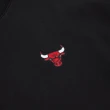 【NBA】NBA 落肩 胸前隊徽 長袖上衣 公牛隊 男女 黑色(3355100720)