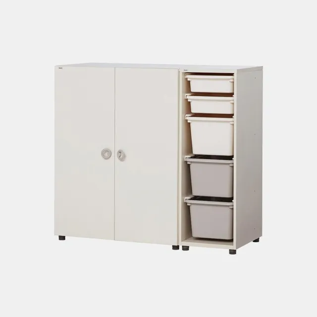 【iloom 怡倫家居】EDDI KIDS 1150型 門片型收納衣櫃(3色)
