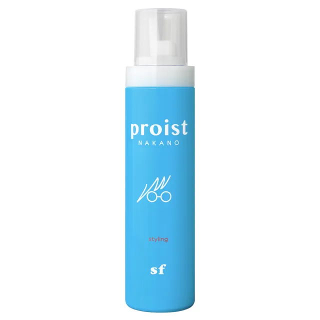 【NAKANO 中野製藥】Proist 沁透彈力慕絲-sf強 200ml （捲髮慕斯）(公司貨五年)