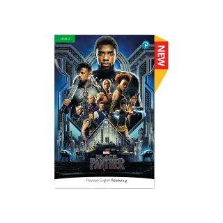 Pearson English Readers Level 3： Marvel - Black Panther（Book + Audiobook + Ebook）