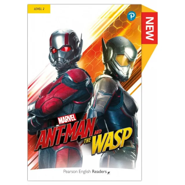 Pearson English Readers Level 2: Marvel - Ant-Man and the Wasp(Book + Audiobook + Ebook)