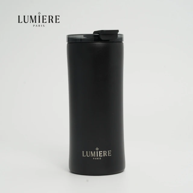 Lumiere Lavish Diamond black 防漏防摔隨行保溫杯16oz/480ml-鑽石黑(保溫杯 隨行杯 咖啡杯)