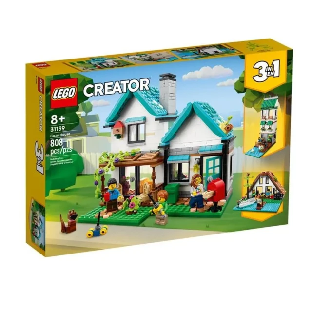 LEGO 樂高 Creator 創意系列 - 溫馨小屋(31139)
