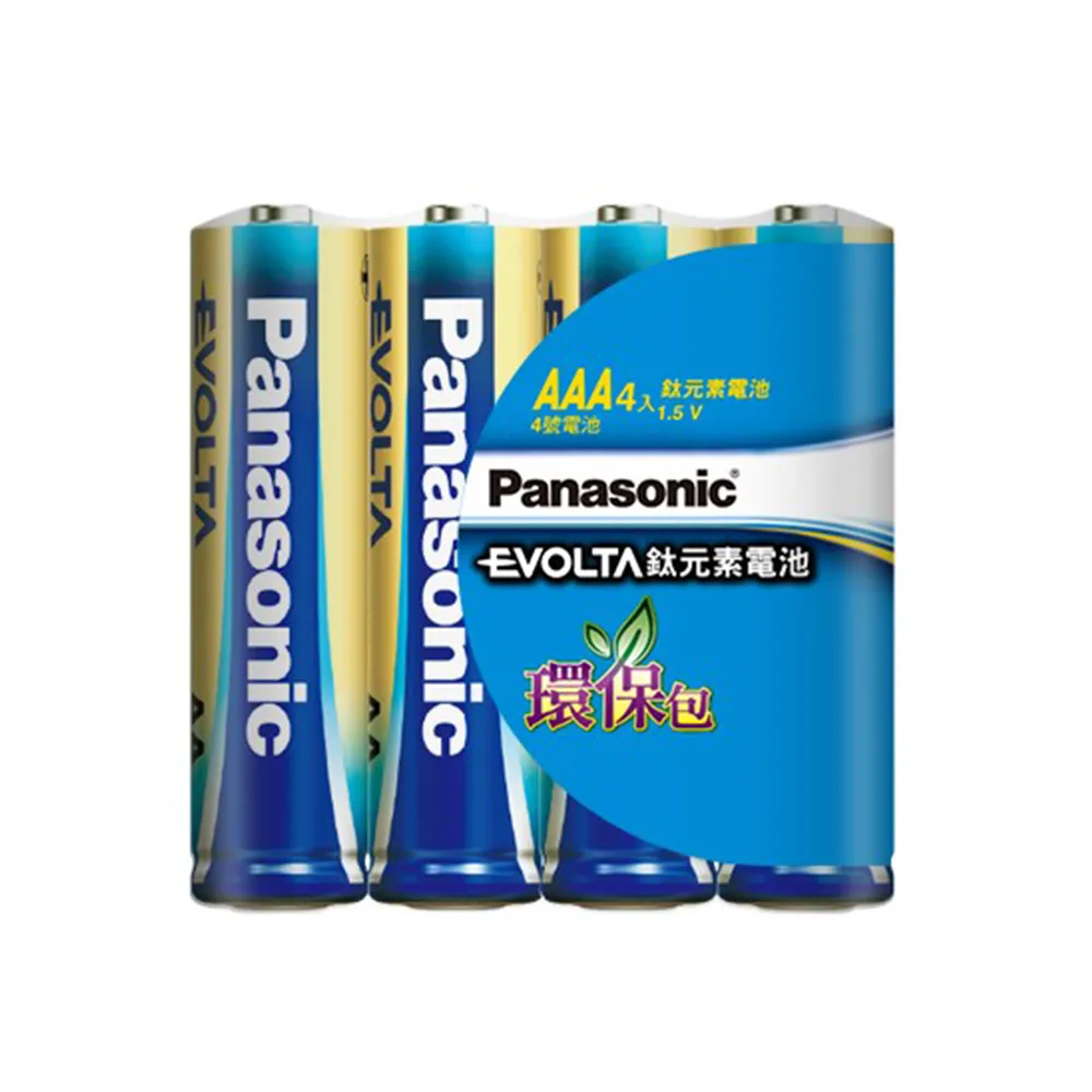 【Panasonic 國際牌】Evolta 鈦元素鹼性電池(4號40入)