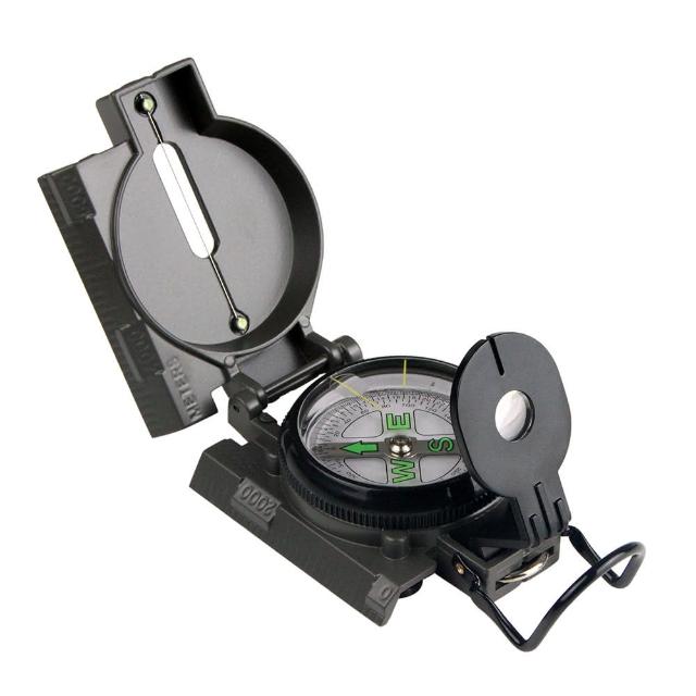 【Hamlet】軍用透鏡式指北針 Army Lensatic Compass B101(登山露營 童軍社團 地形勘查)