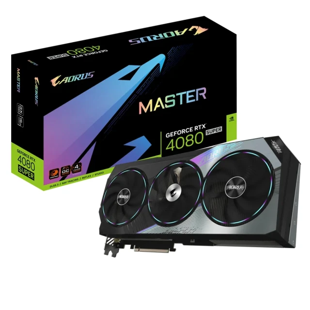 GIGABYTE 技嘉 GeForce RTX4080 SUPER MASTER 16G 顯示卡