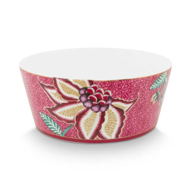 【PIP STUDIO】Oriental Flower Festival 碗筷禮盒15cm-兩色(2入組)