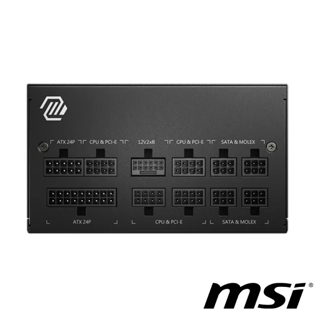 【MSI 微星】MAG A850GL PCIE5 80PLUS 金牌 電源供應器