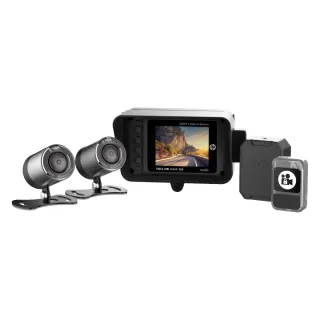 【HP 惠普】Moto Cam M680+GPS 雙Sony 1080p雙鏡頭高畫質機車行車記錄器(贈128G記憶卡)