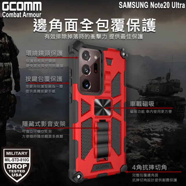 【GCOMM】三星 Note20 Ultra 軍規戰鬥盔甲防摔殼 Combat Armour(軍規戰鬥盔甲)