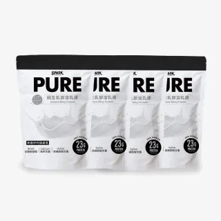 【Spark Protein】Pure 純生乳濃縮乳清 500g*4袋裝(無附湯匙)