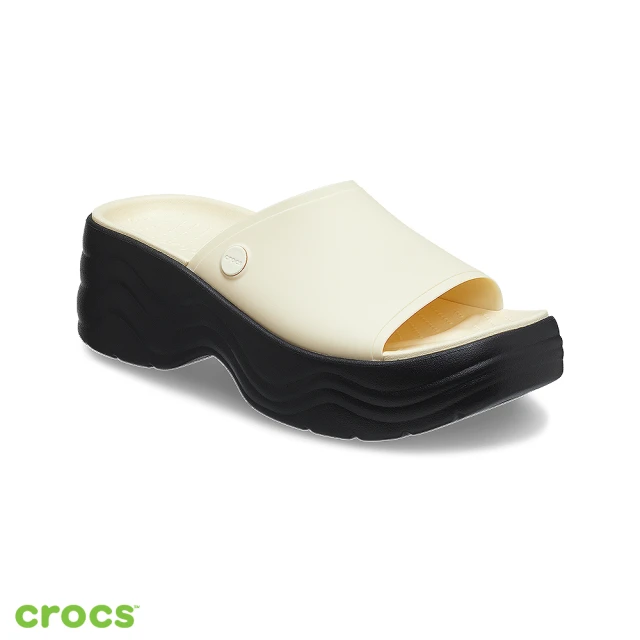 Crocs 女鞋 布魯克林涼拖鞋(208728-001) 推