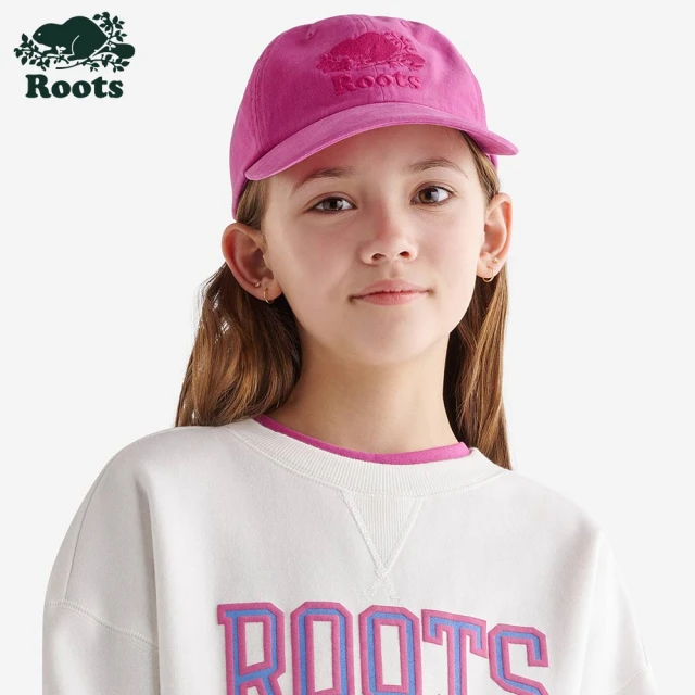 Roots Roots 大小童- COOPER棒球帽(紫色)