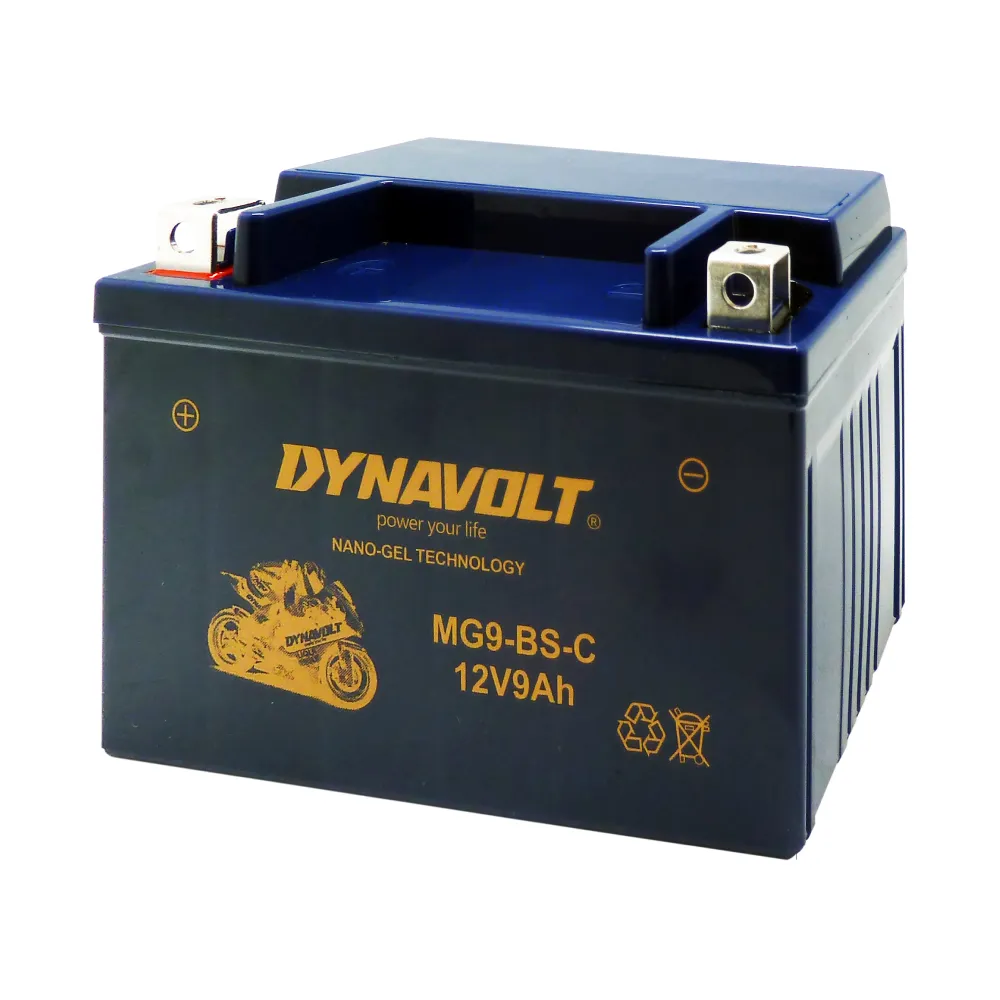 【Dynavolt 藍騎士】MG9-BS-C 同YTX9-BS GTX9-BS(重機機車電池專用 GTR150 Racing125)