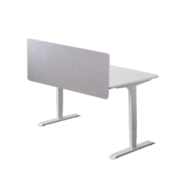 【FUNTE】電動升降桌專用｜桌上型屏風 大款 150x54.6cm 四色可選(擋板 隔板 辦公桌)