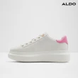 【ALDO】HEARTSTEP-熱戀水鑽愛心塗鴉休閒小白鞋-女鞋(粉色)