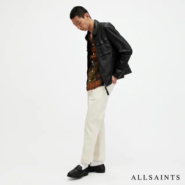 【ALLSAINTS】WHILBY 羊皮襯衫式外套皮衣 ML511Z(常規版型)