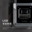 【WiWU】Iron LED數顯雙刀頭 電動刮鬍刀禮盒(雙環3D獨立浮動刀網)