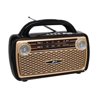 【Smith 史密斯】藍牙多媒體收音機/AMFM收音機 A-504(音樂播放器/手提收音機/藍牙播放器)