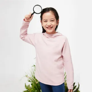 【GAP】女童裝 Logo帽T-粉色(890211)